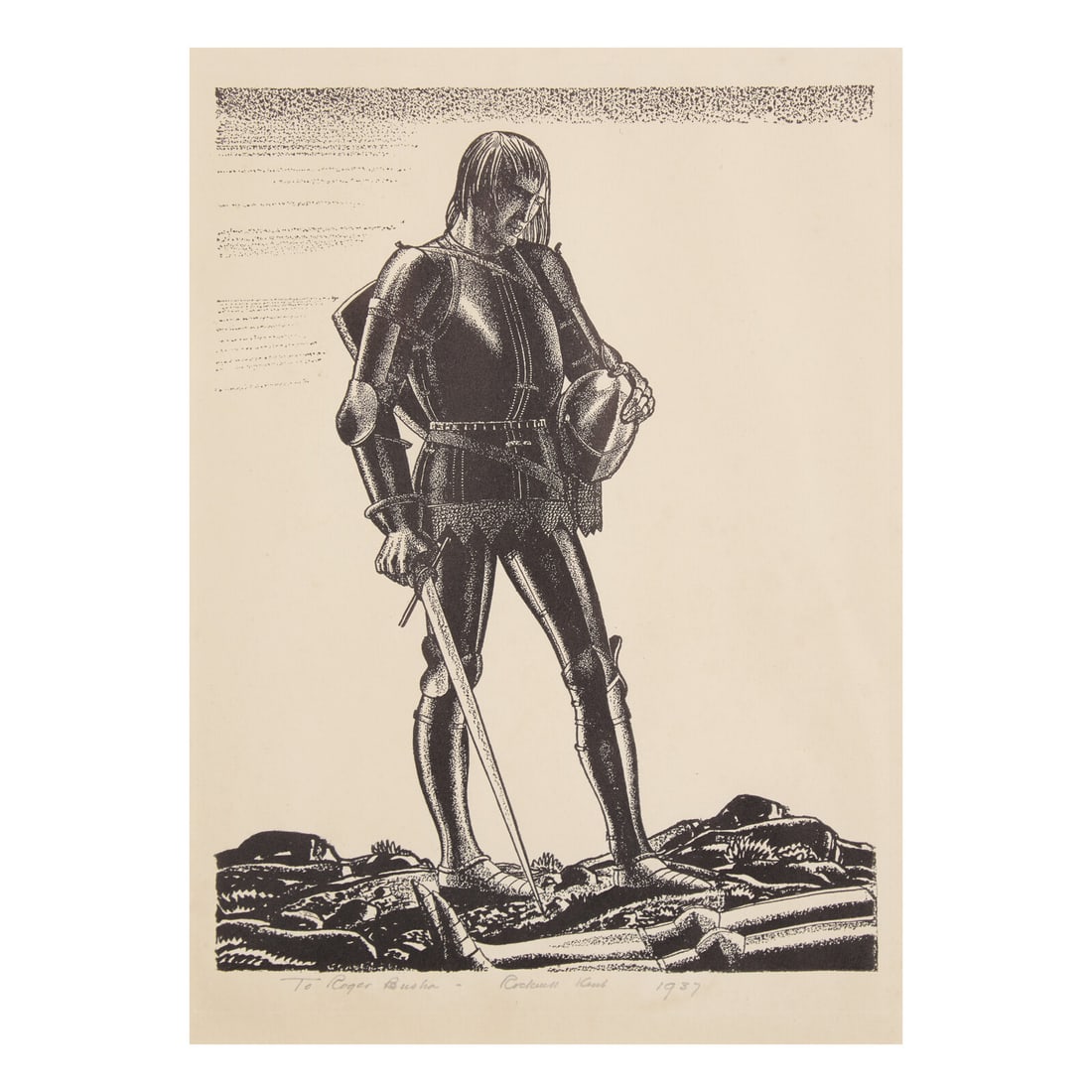 Rockwell Kent (American, 1882-1971) Henry IV, Part I (from The Complete Works of William (1 of 3)