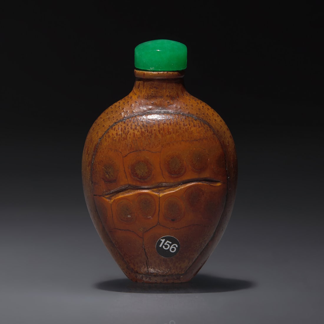 A Chinese Bamboo Snuff Bottle, Qing Dynasty, Circa 1736-1795 (1 of 2)