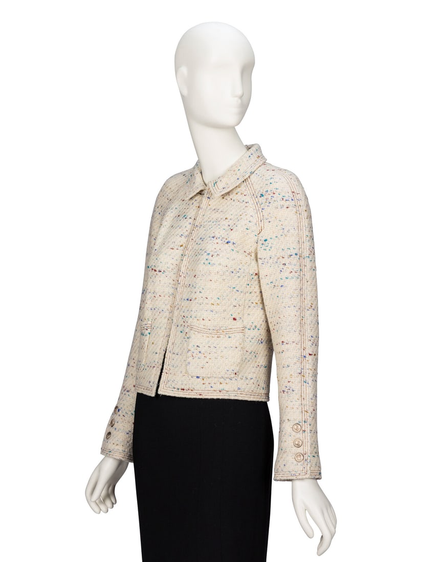 Chanel, Flecked Tweed Jacket - 2