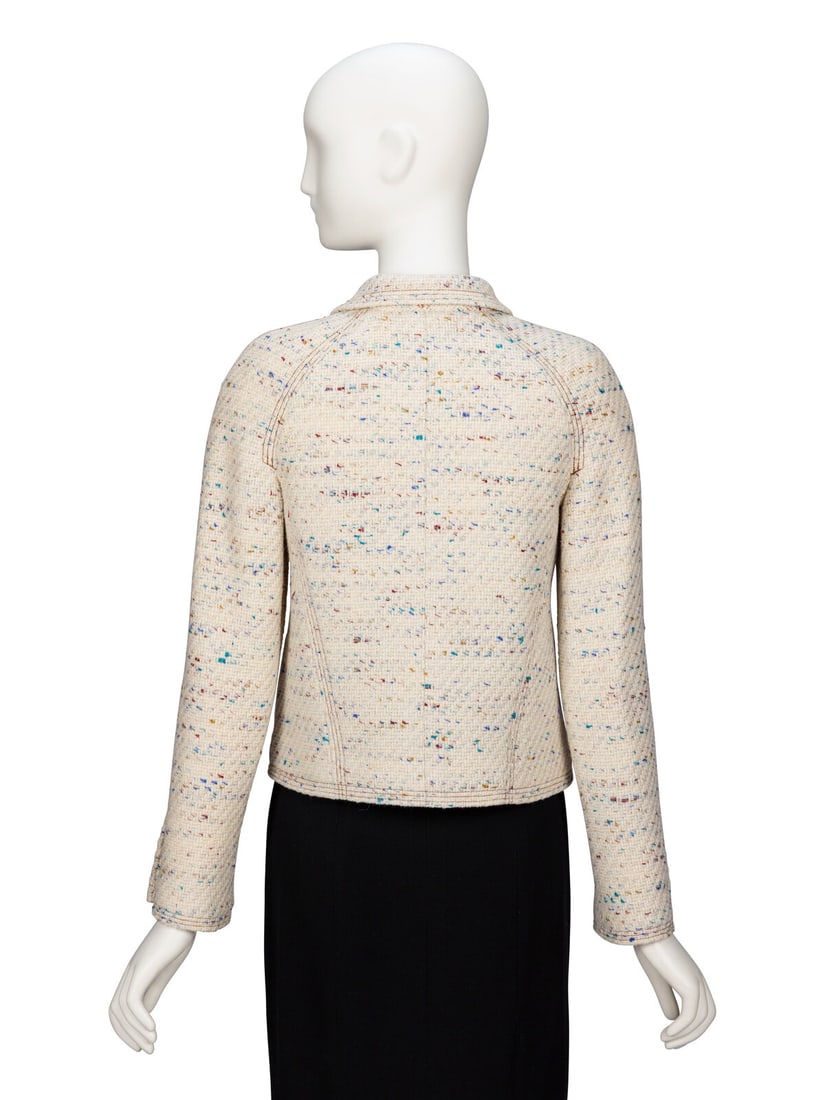 Chanel, Flecked Tweed Jacket - 3