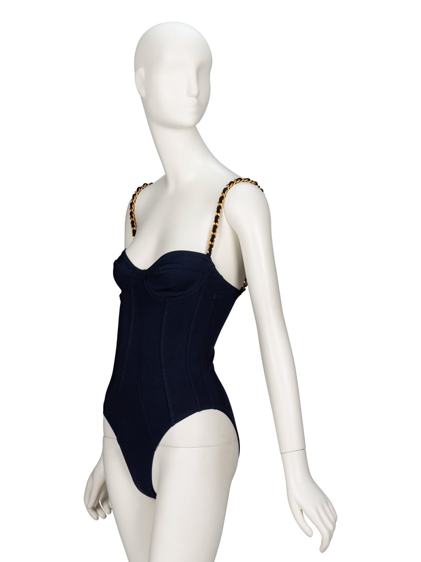 Chanel, Chain Strap Swimsuit - 2
