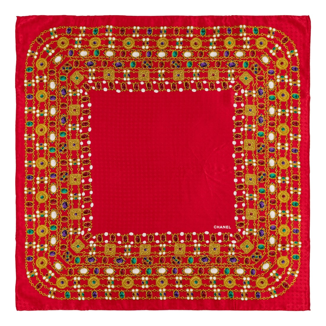 Chanel, Five Silk Scarves - 2