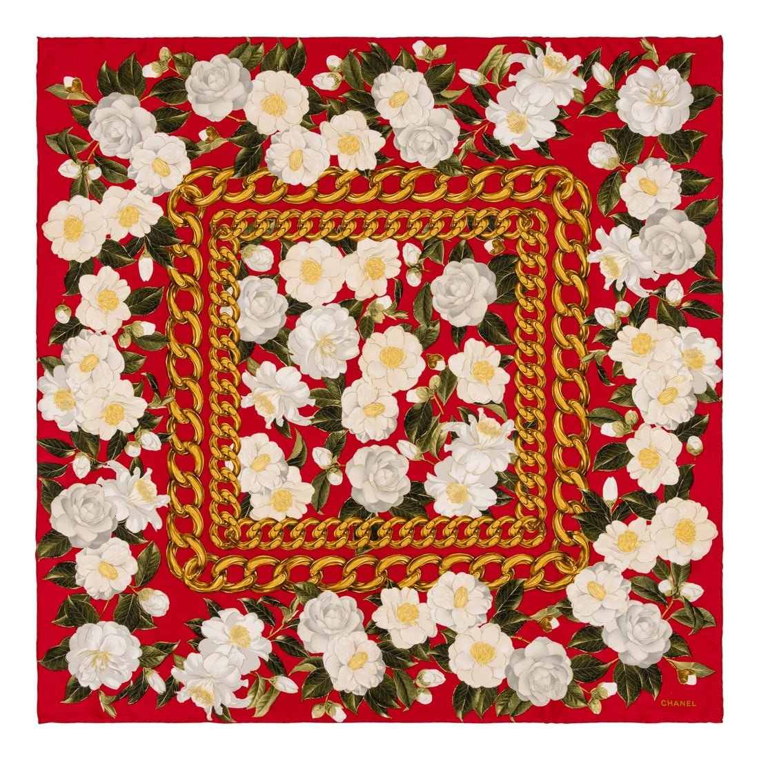Chanel, Five Silk Scarves - 6