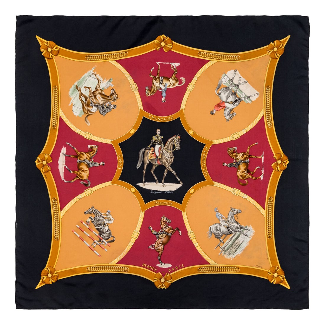 Hermès, Five Silk Scarves 90 - 6