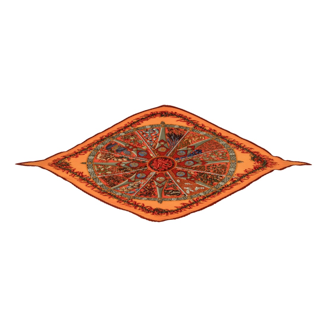 Hermès, Three Pleated Scarves - 4