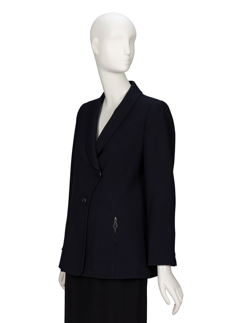 Hermès, Tailored Navy Blazer - 2