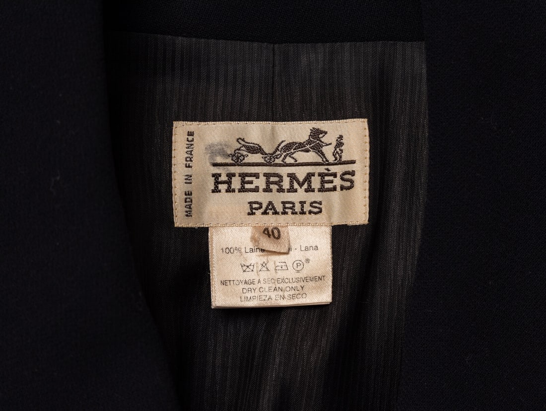 Hermès, Tailored Navy Blazer - 4