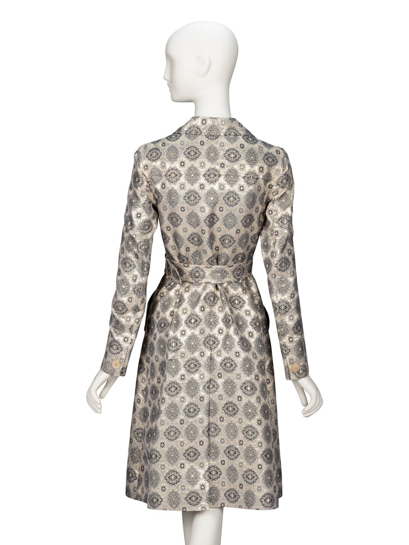 Prada, Brocade Coatdress - 3