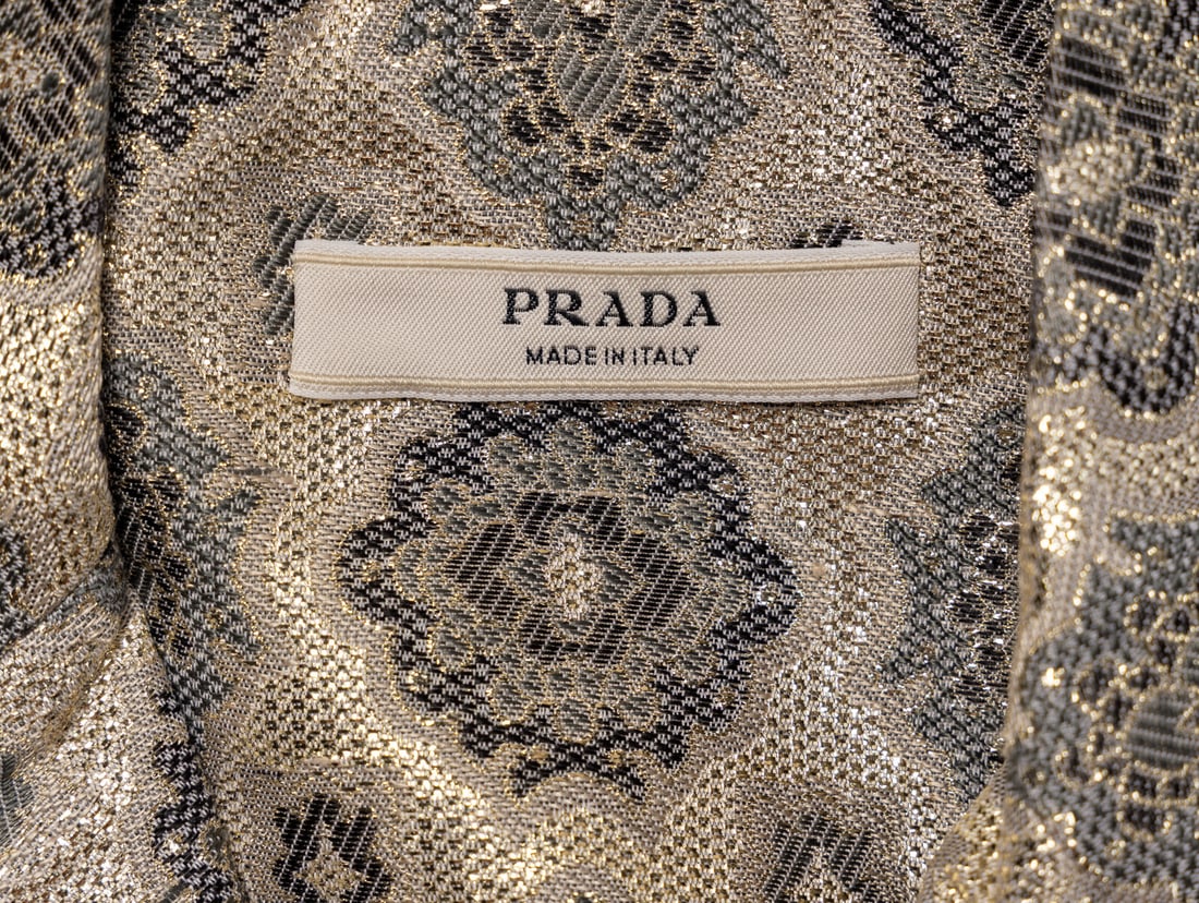 Prada, Brocade Coatdress - 4
