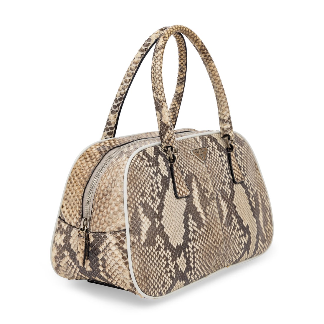 Prada, Python Bowling Bag - 2