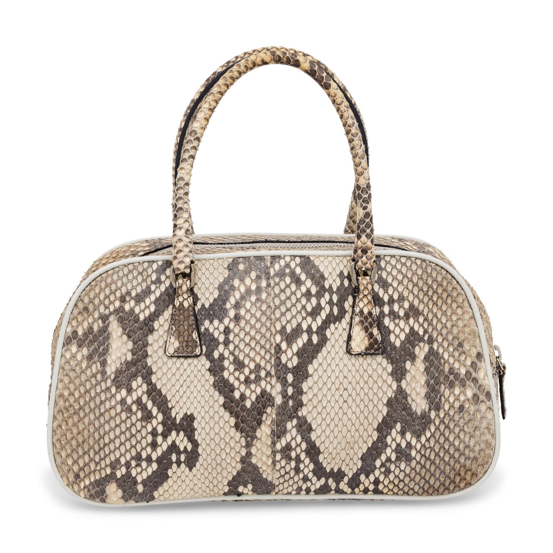 Prada, Python Bowling Bag - 3