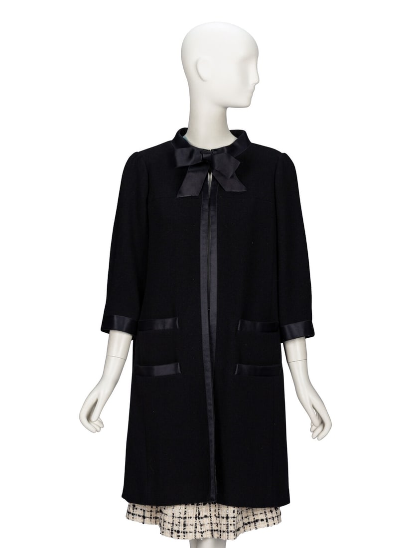 Chanel, Black Evening Coat (1 of 4)