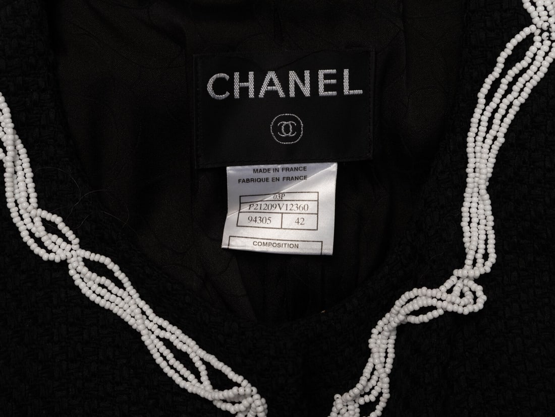 Chanel, Bead-Trimmed Tweed Jacket - 4
