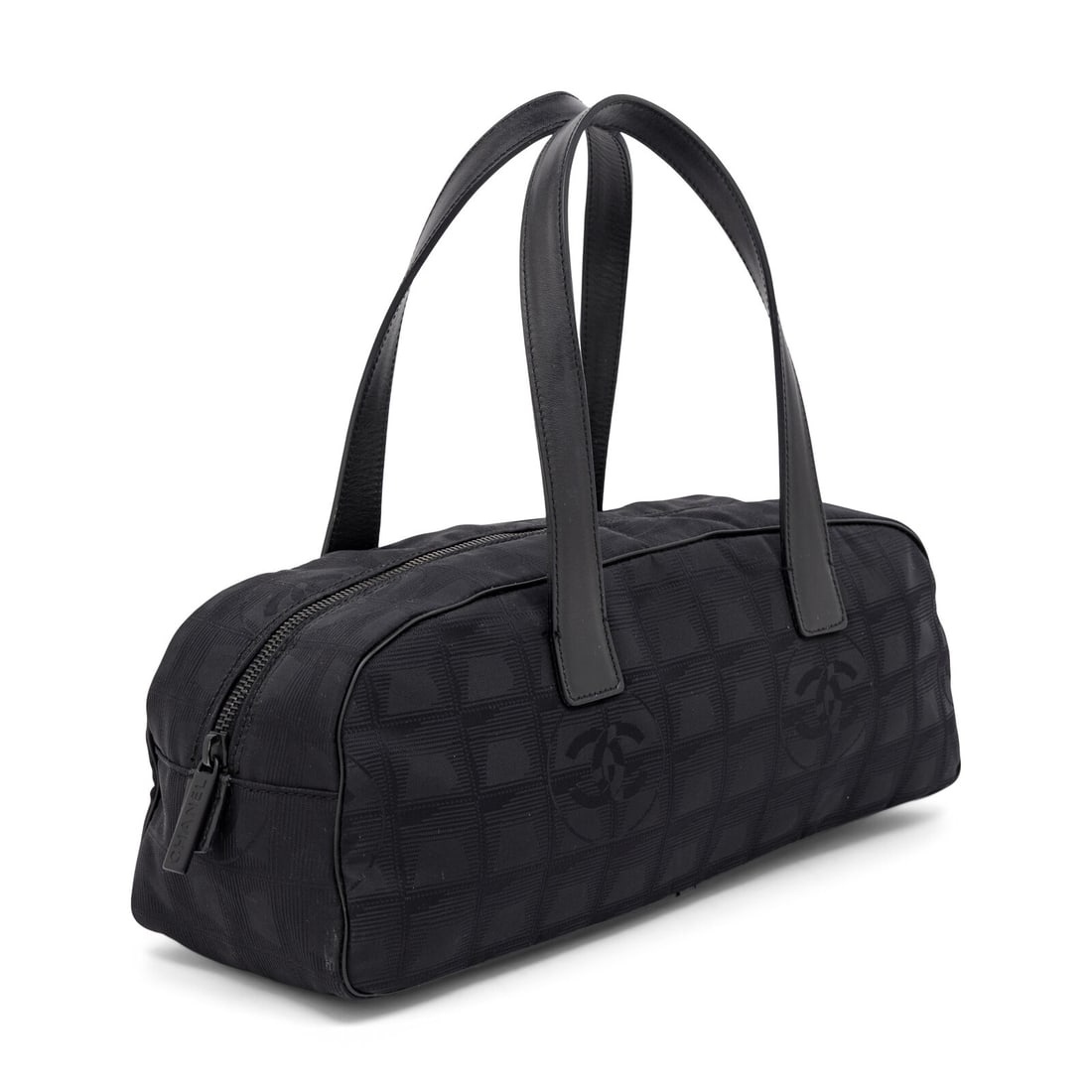 Chanel, Black Bowling Bag - 2