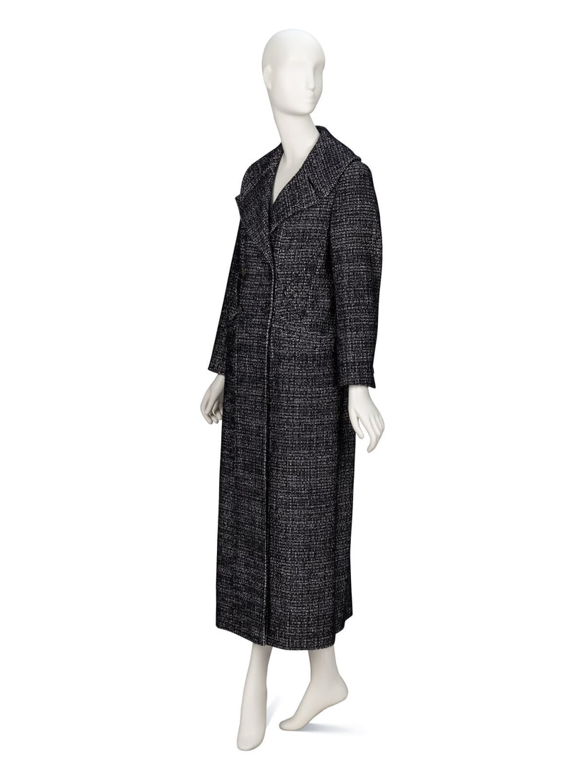 Chanel, Double-Breasted Tweed Coat - 2