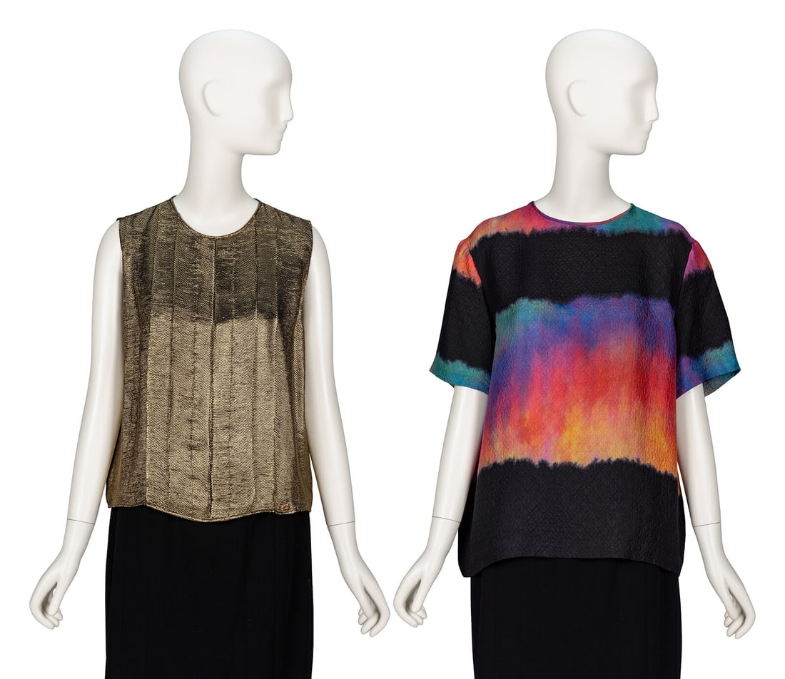Chanel, Two Silk Blouses (1 of 3)