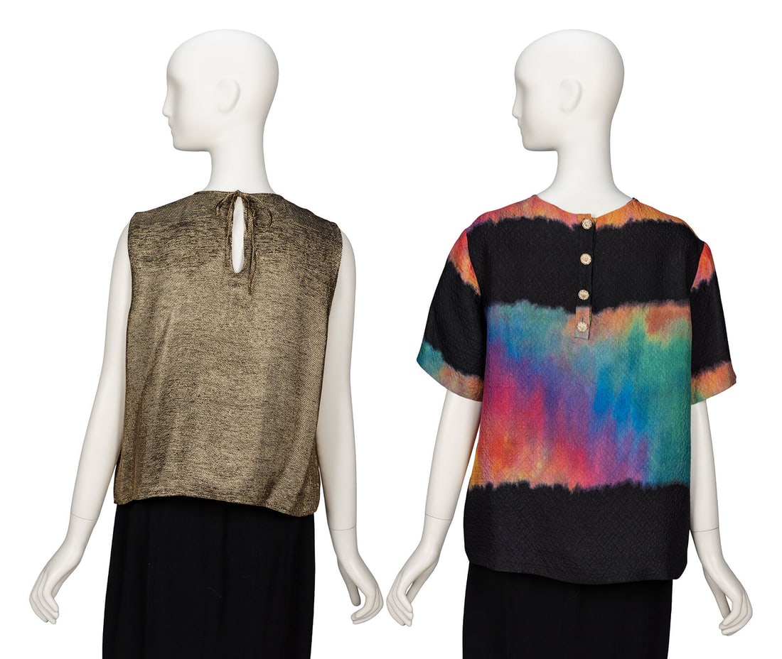 Chanel, Two Silk Blouses - 2