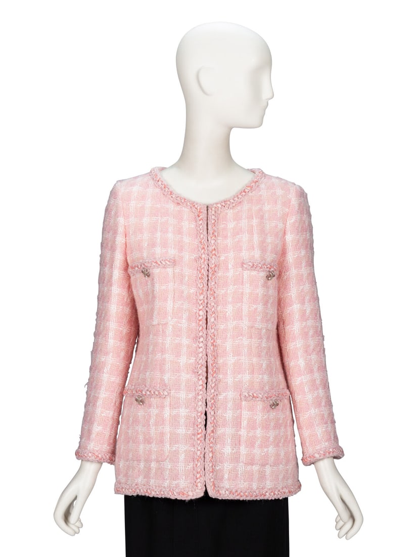 Chanel, Soft Pink Cardigan Jacket (1 of 4)