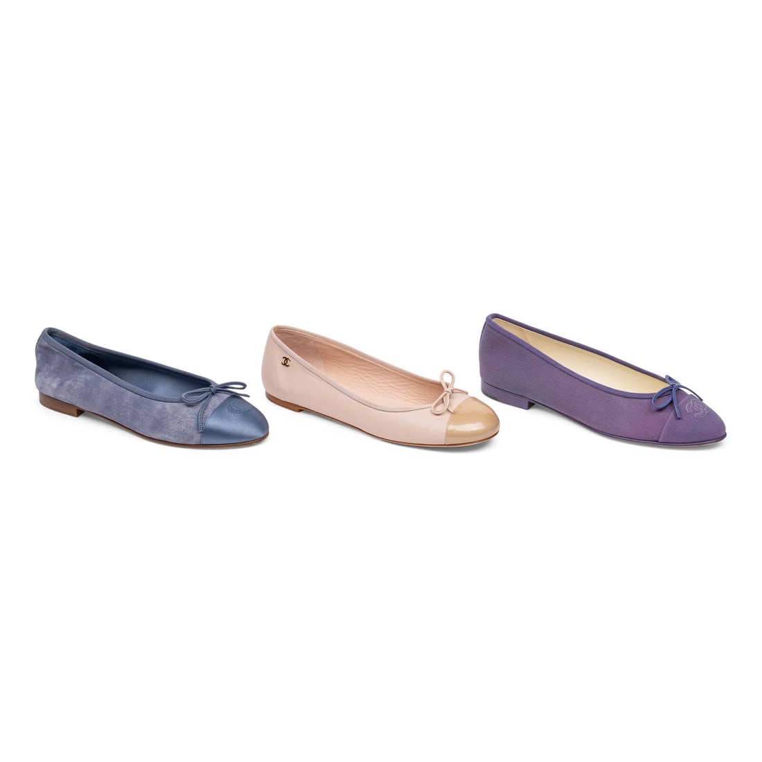 Chanel, Three Pairs of Ballet Flats (1 of 2)