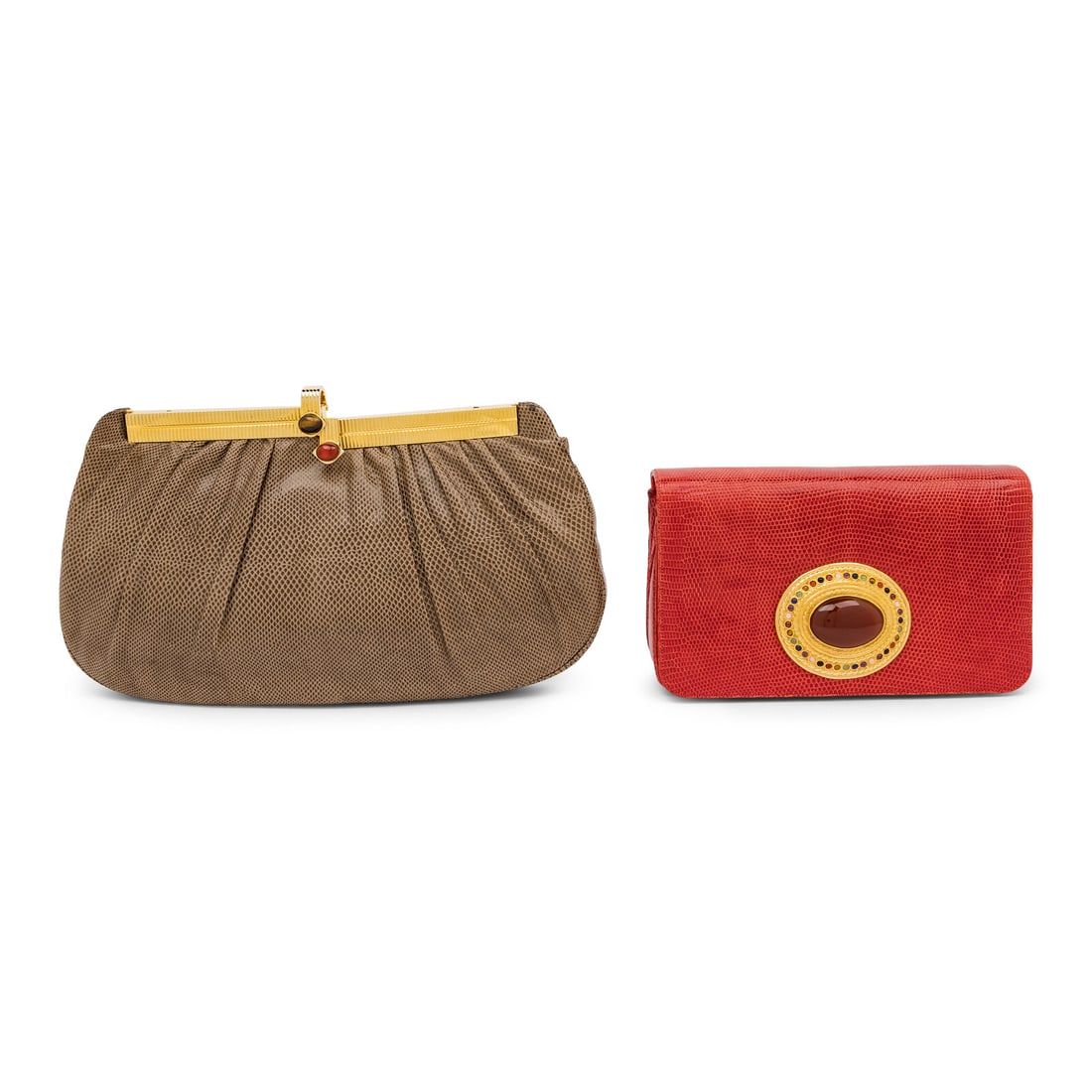 Judith Leiber, Two Lizard Handbags (1 of 3)
