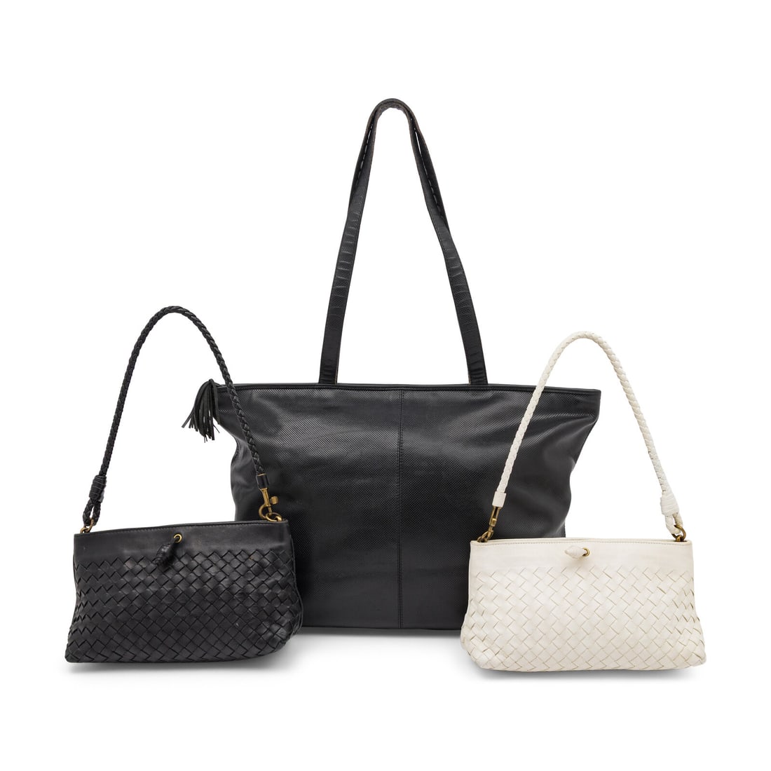Bottega Veneta, Three Leather Handbags (1 of 3)