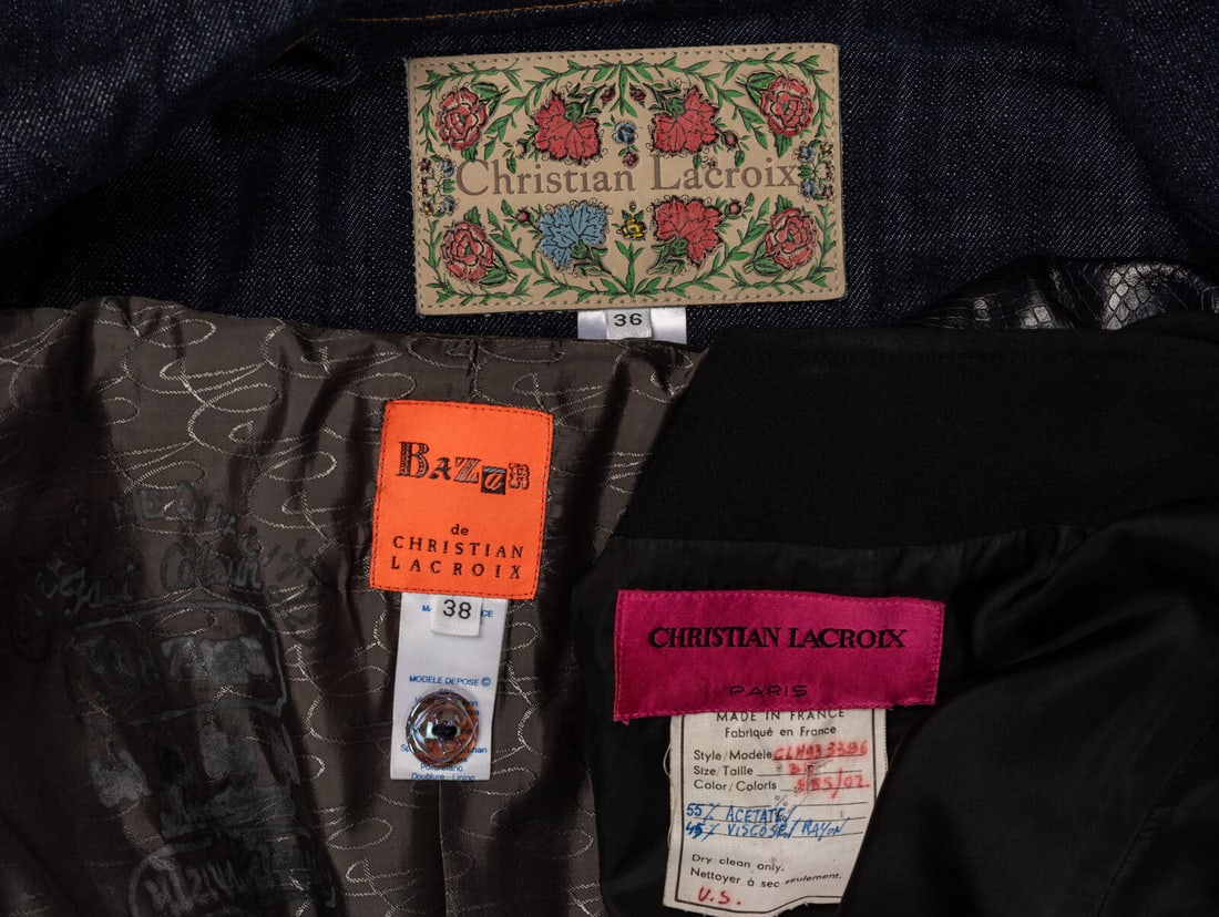 Christian Lacroix, Three Jackets - 3