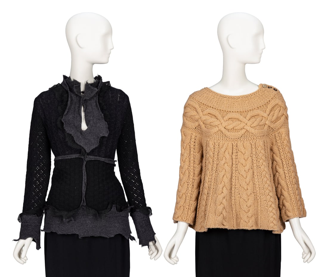 Moschino & Pringle of Scotland, Two Sweaters (1 of 3)
