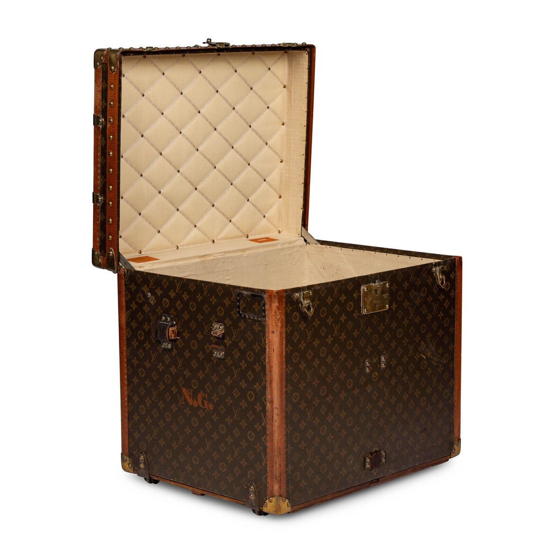 Louis Vuitton, Antique Monogram Steamer Trunk - 2