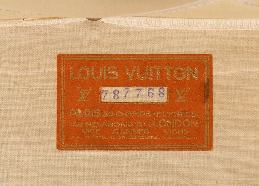 Louis Vuitton, Antique Monogram Steamer Trunk - 6
