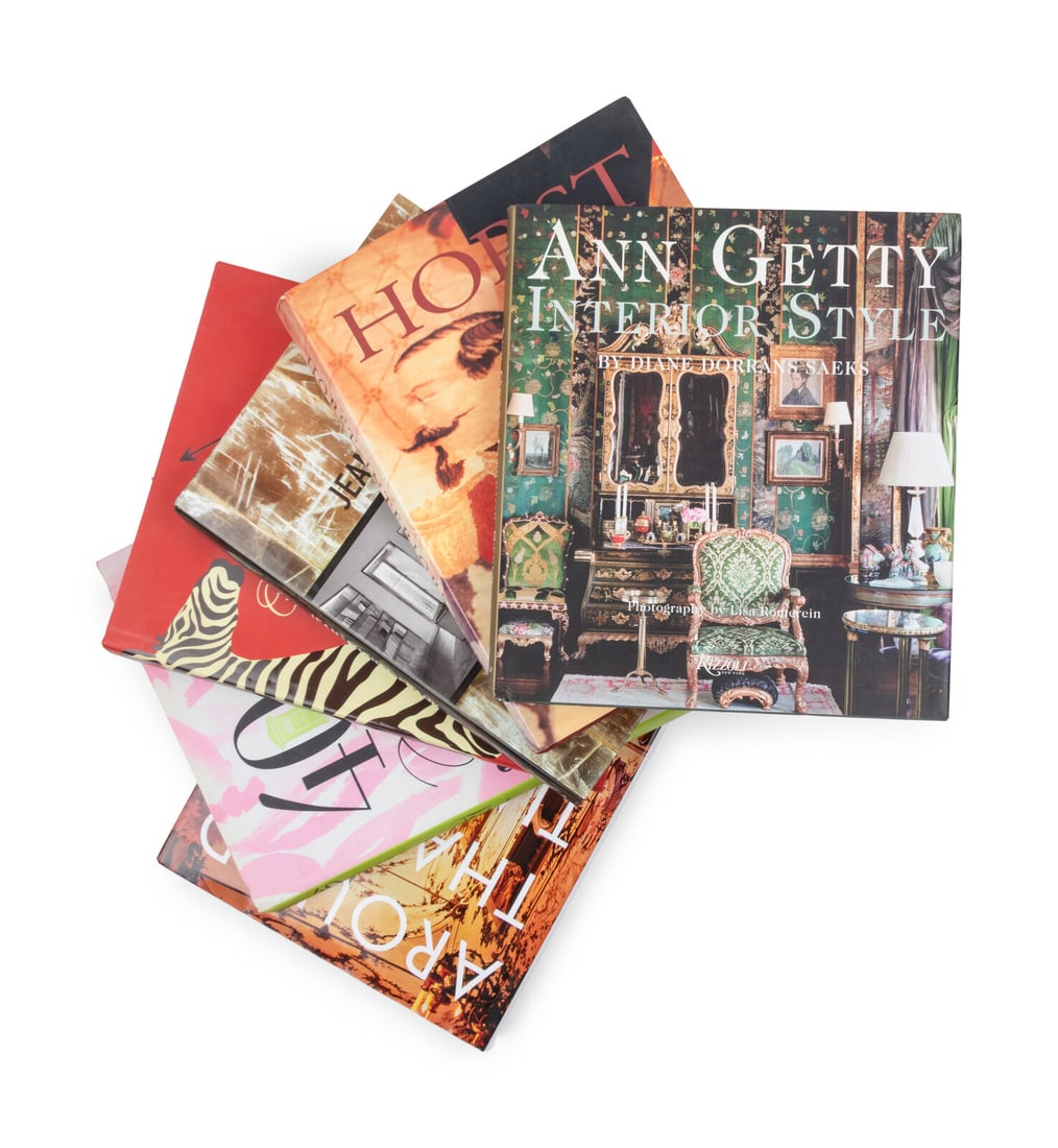 Six Interior Design Books: Six Interior Design Books THE FIRST Saeks, Diane Dorrans. Ann Getty Interior Style. Rizzoli, New York, 2012. Hardcover with slip jacket. ISBN: 9780847837915 THE SECOND Plumb, Barbara. Horst: