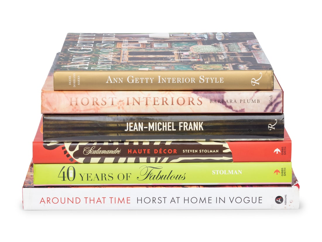 Six Interior Design Books - 2
