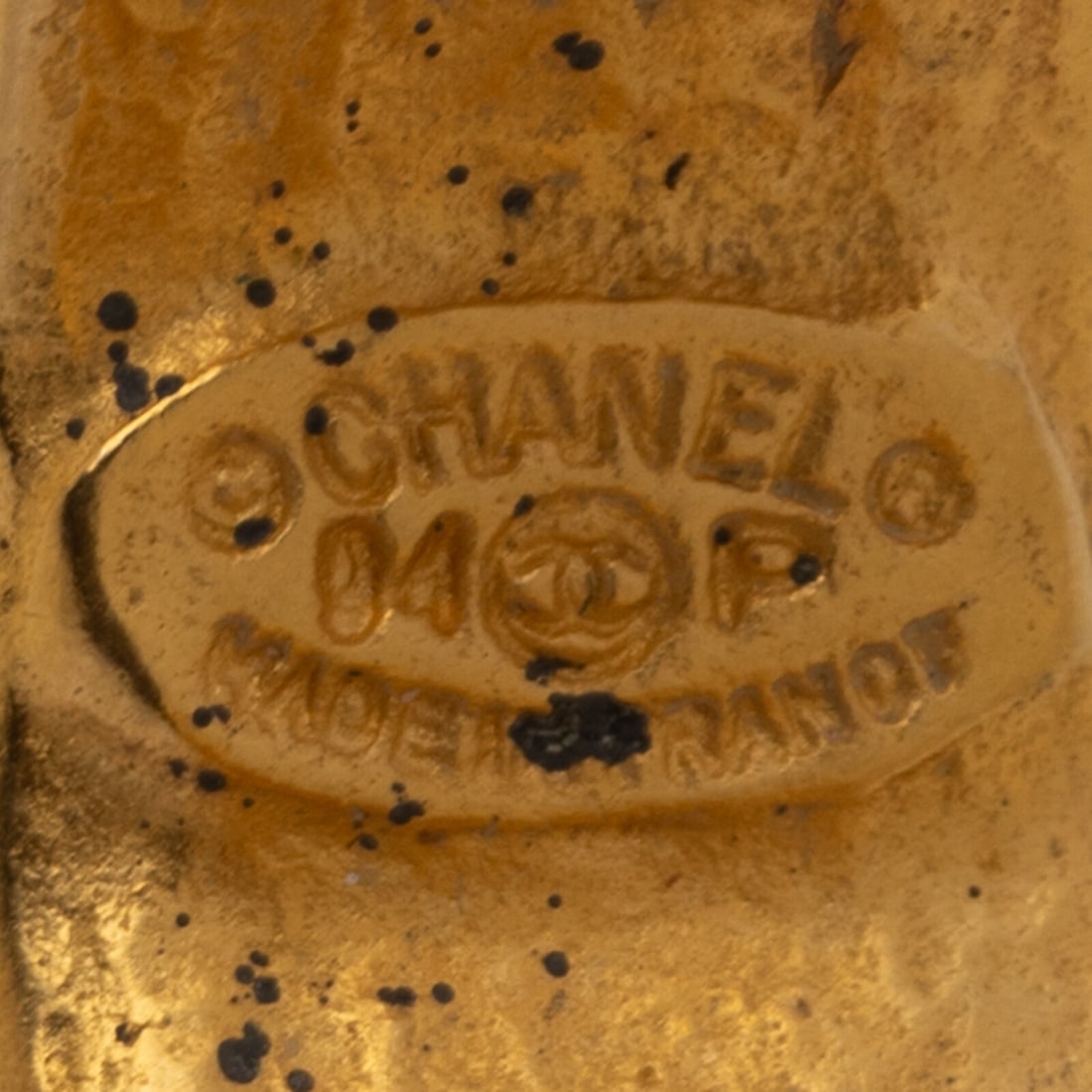 Chanel, Dangling Byzantine Cross Ear Clips - 3