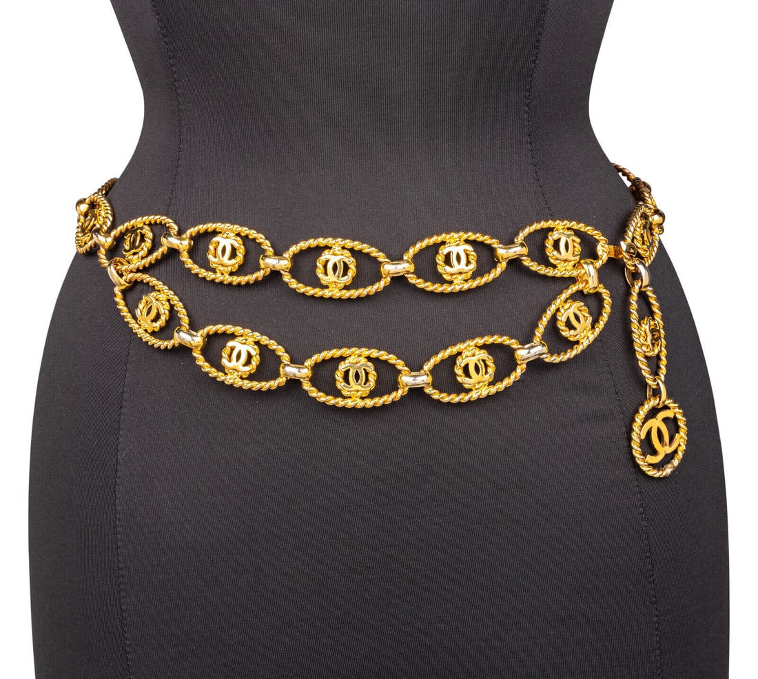 Chanel, Two Chain Belts - 3