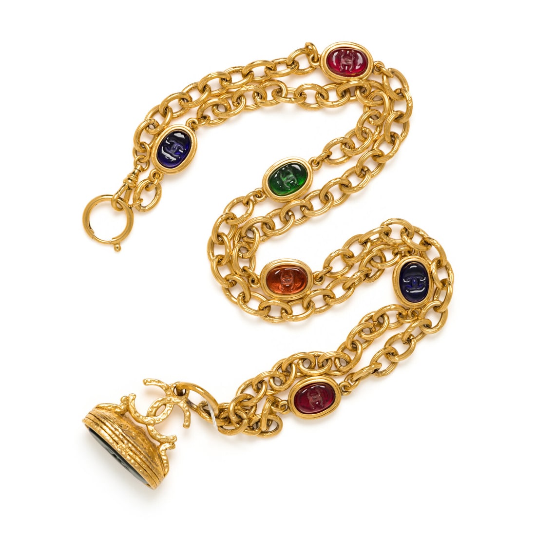 Chanel, Intaglio Pâte de Verre Necklace, 1993 (1 of 4)