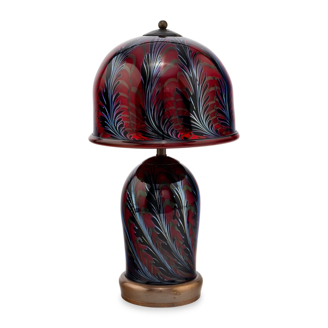 Charles Lotton (American, 1935-2021) Domed Table Lamp, 2006 (1 of 2)