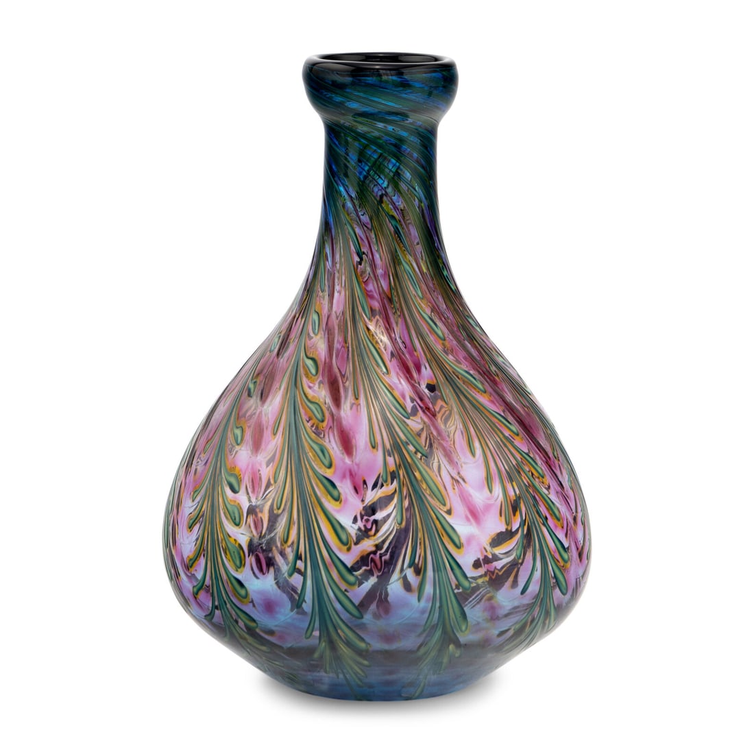 Charles Lotton (American, 1935–2021) Feather Vase, 2004 (1 of 3)