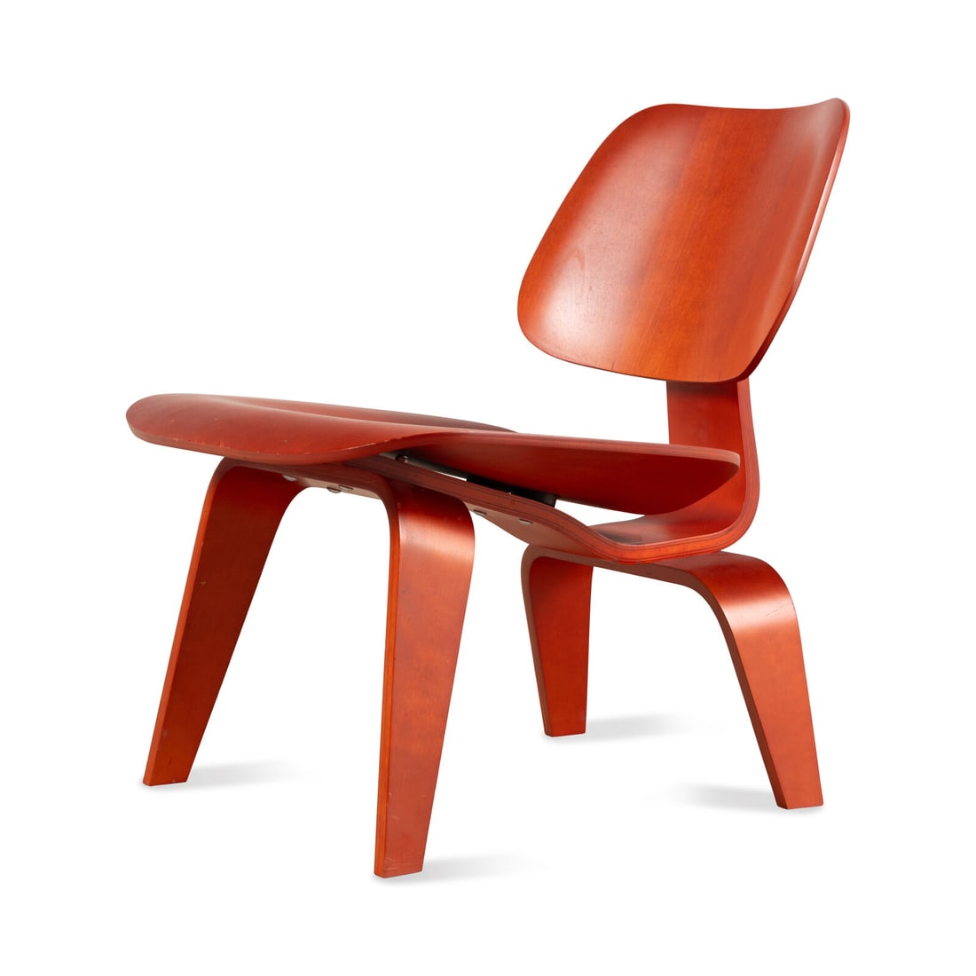Charles and Ray Eames (American, 1907–1978 | 1913–1988) Molded Plywood Lounge Chair, (1 of 3)