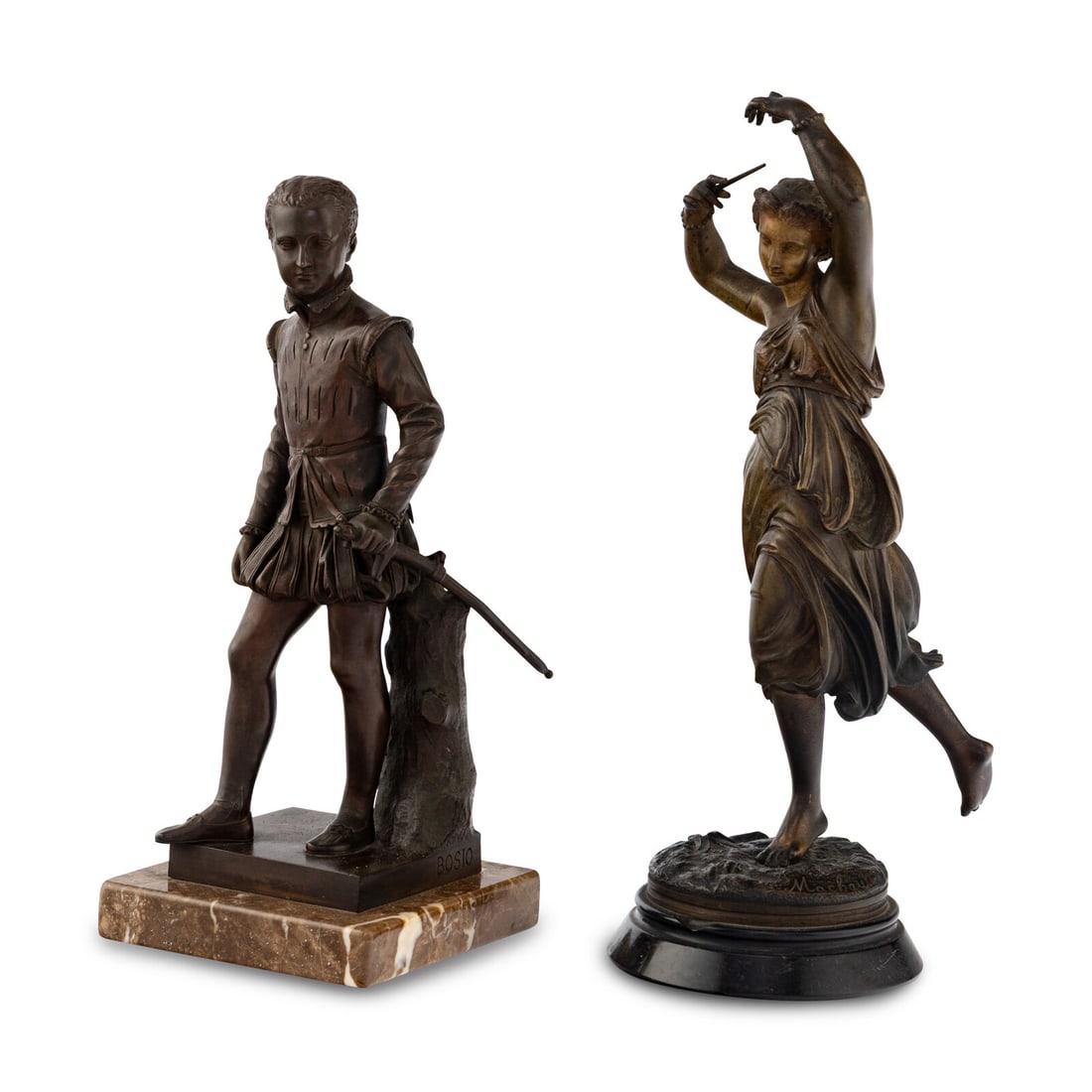 Two Continental Bronze Figures (1 of 3)