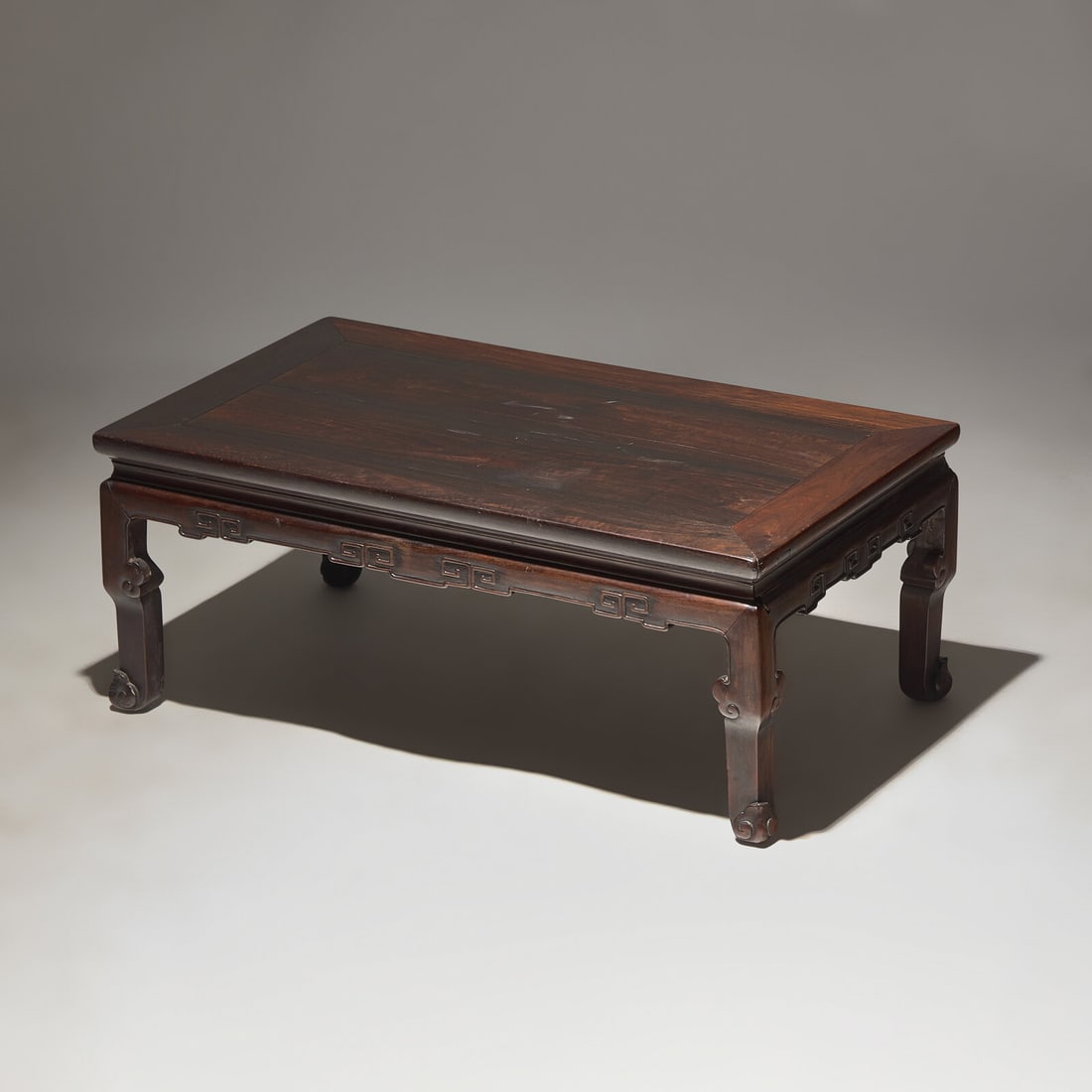 A Chinese Zitan and Mixed Hardwoods Kang Table, 19th/ Early 20th Century (1 of 4)