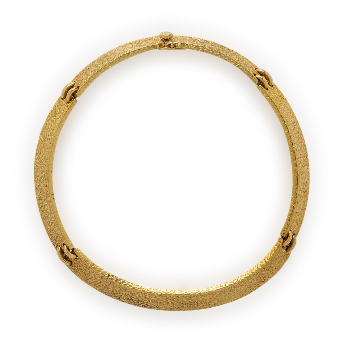 Yellow Gold Collar Necklace (1 of 2)