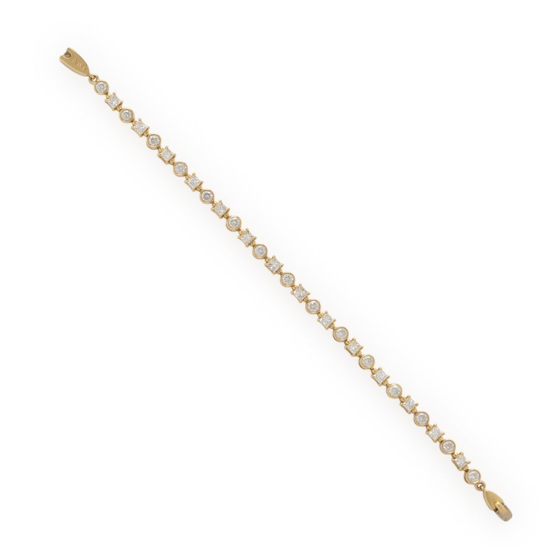 House of Ravn, 'Orion's Tennis', Diamond and Yellow Gold Bracelet (1 of 4)