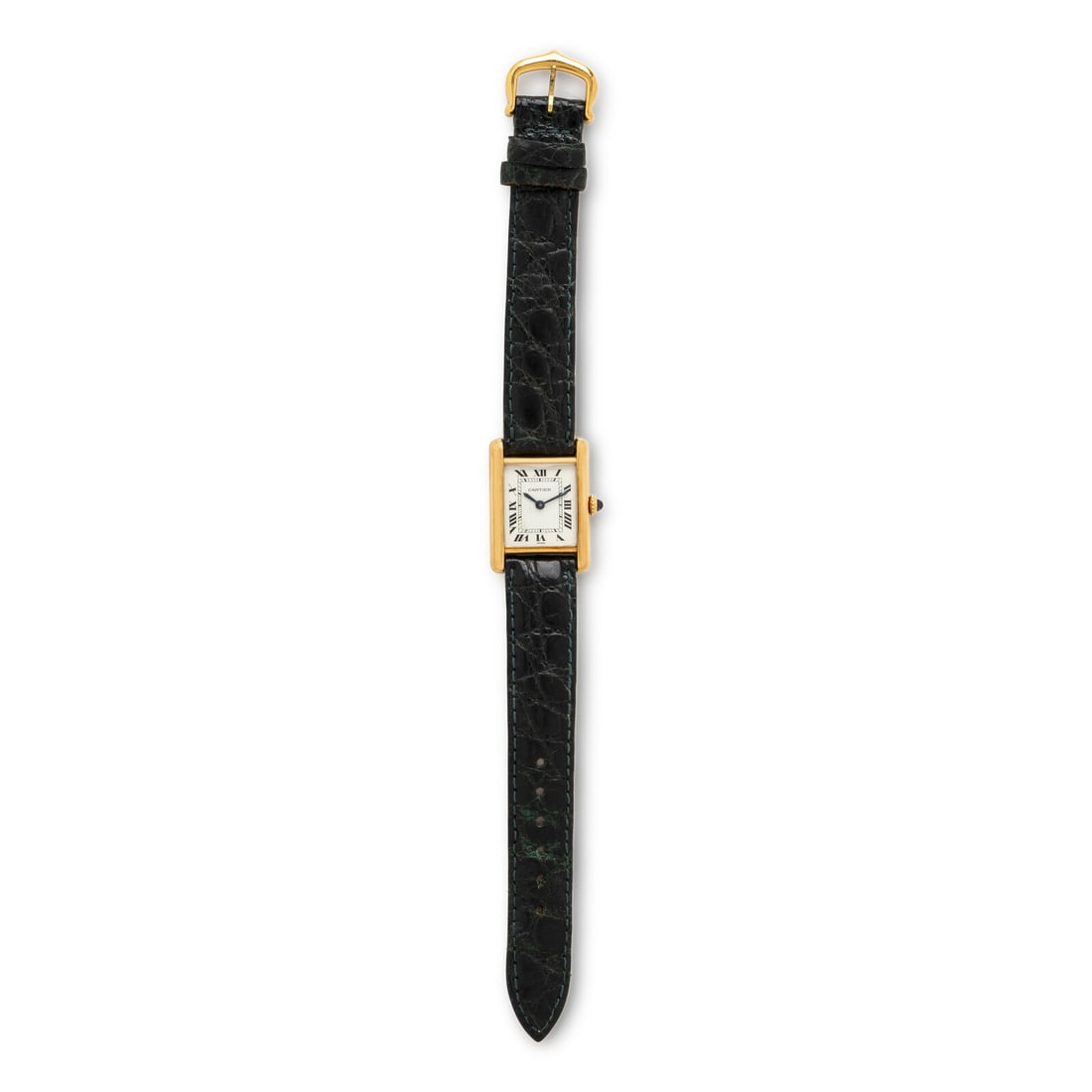 Cartier, Ref. 78087, 18K Yellow Gold 'Tank Louis' Watch: Cartier, Ref. 78087, 18K Yellow Gold 'Tank Louis' Watch Maker: Cartier Model: Tank Louis Reference number: 78087 Serial number: 11315 Year: Circa 1980s Case size: Approx. 21 x 28 mm Case material: 18