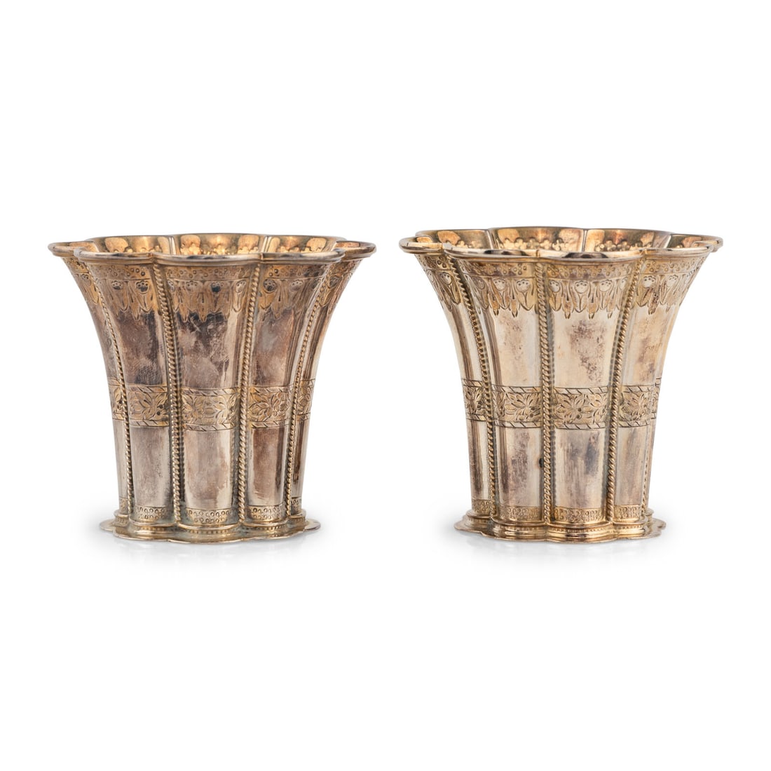 A Pair of Danish Silver Beakers (1 of 3)