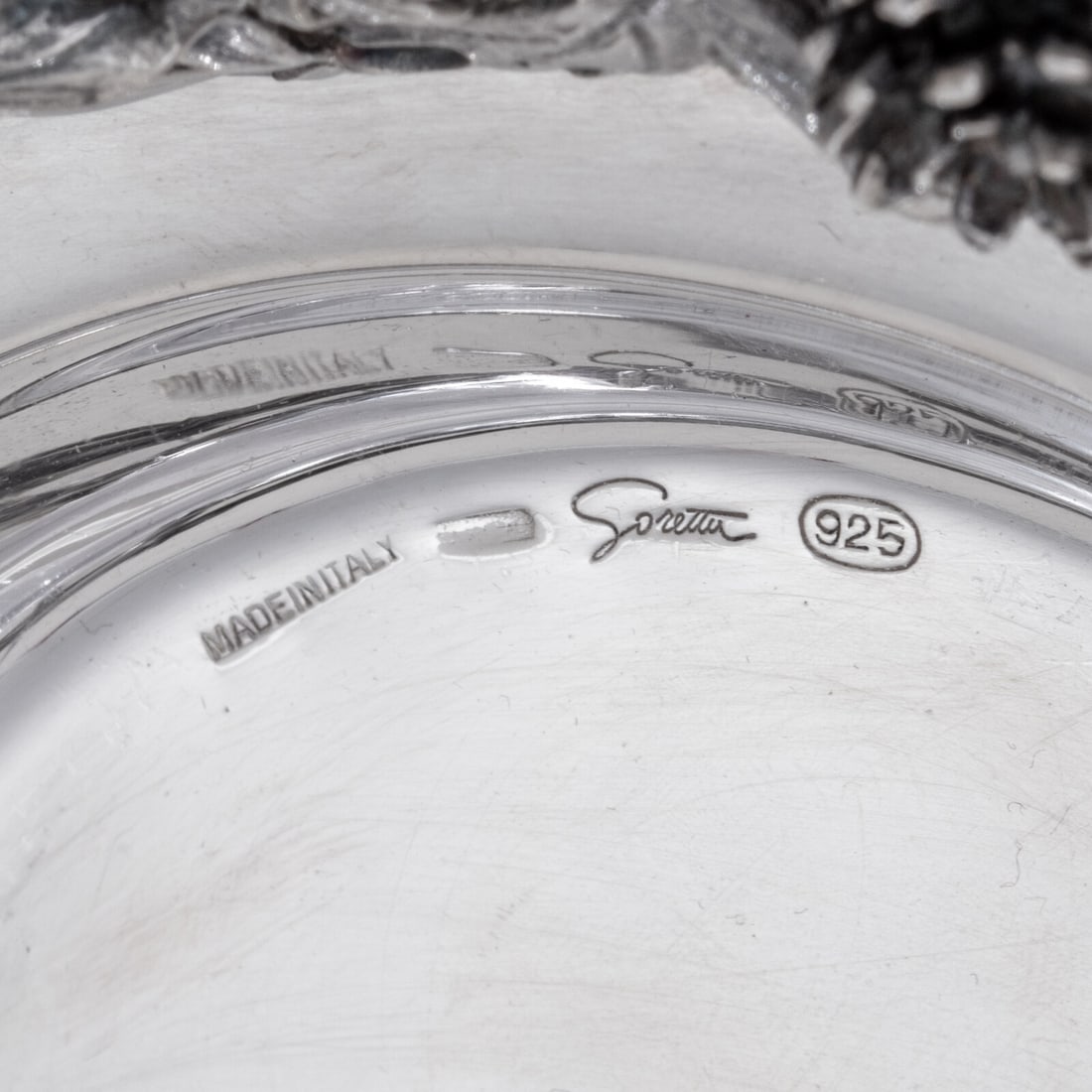 An Italian Silver Dish - 4