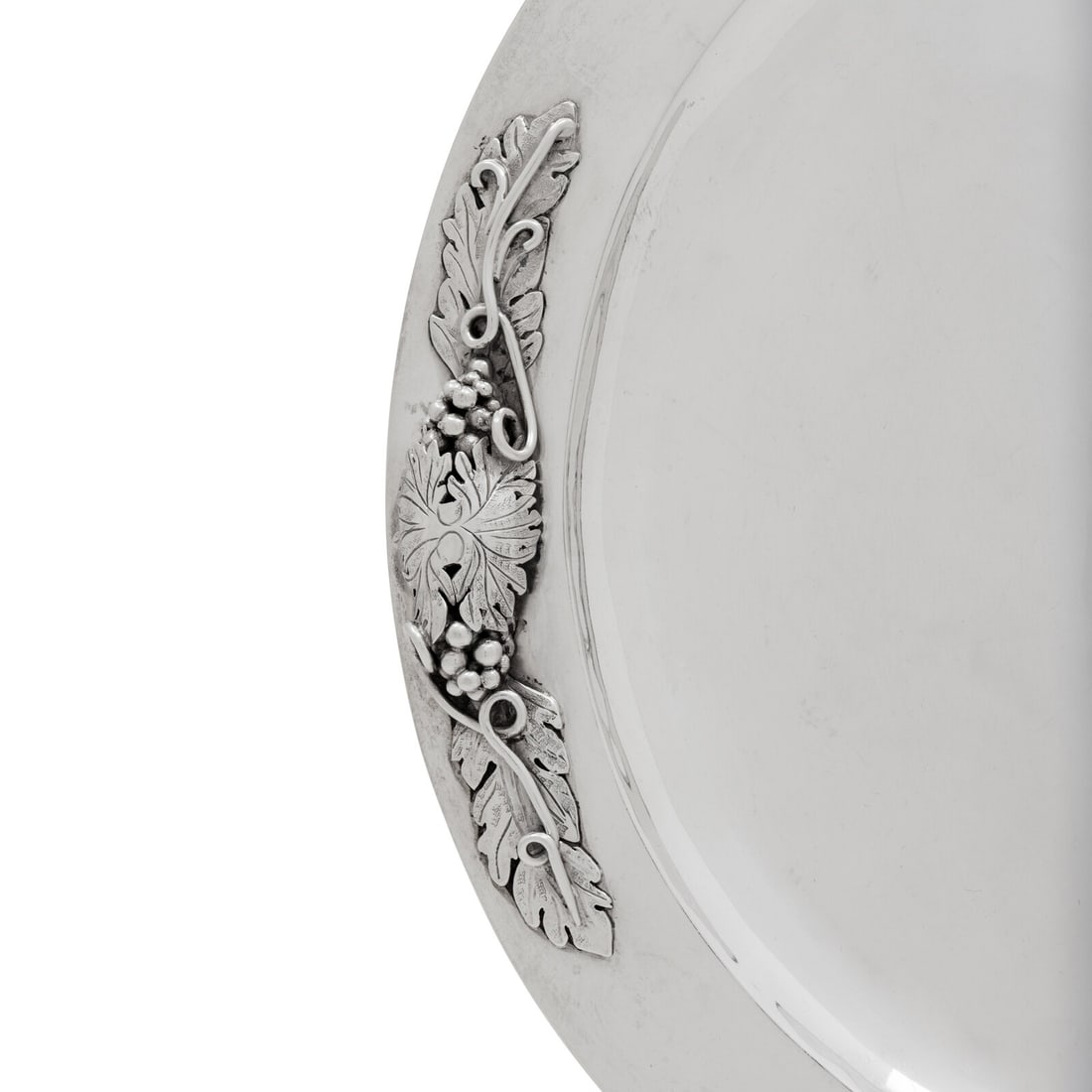 Three Mexican Silver Trays - 4
