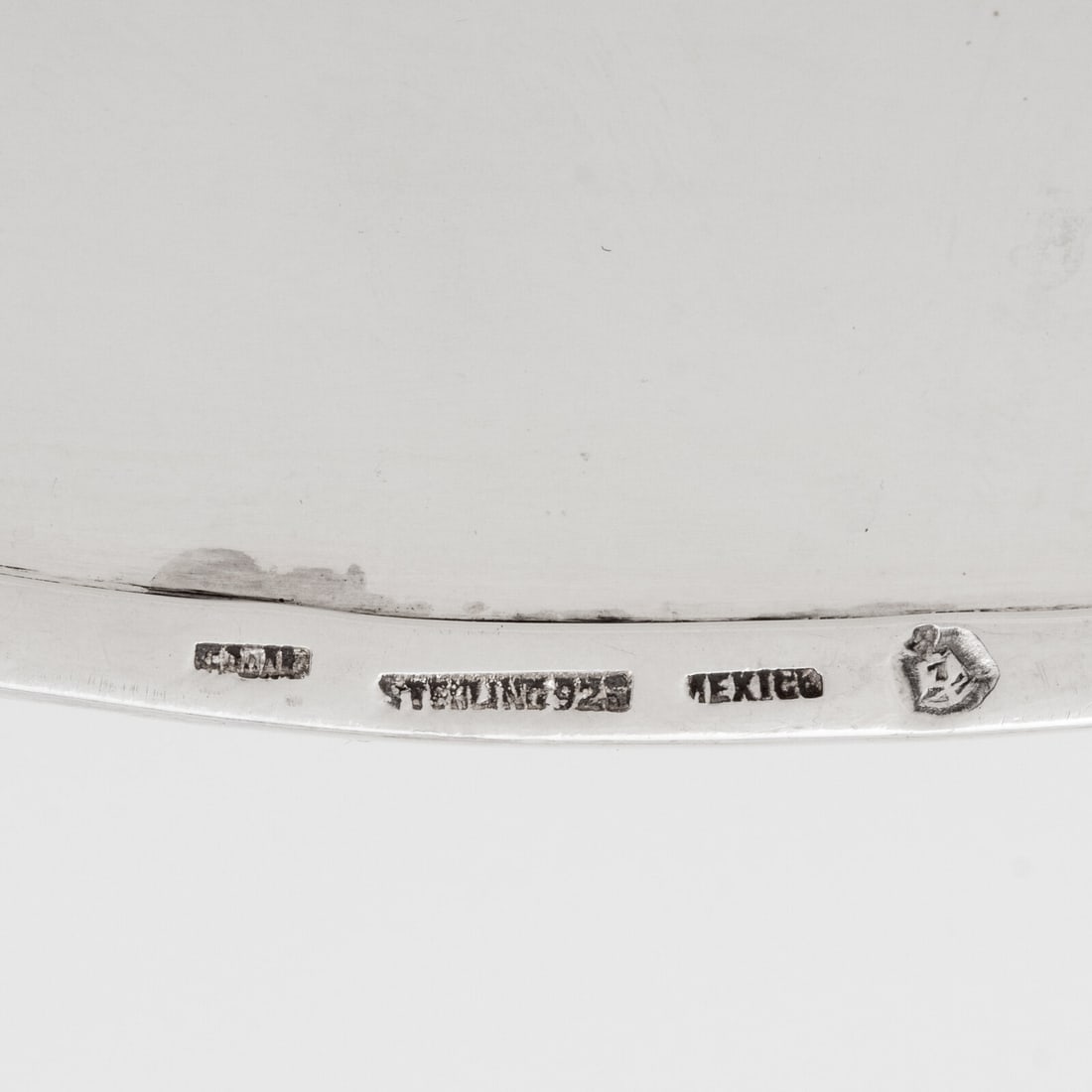 Three Mexican Silver Trays - 6
