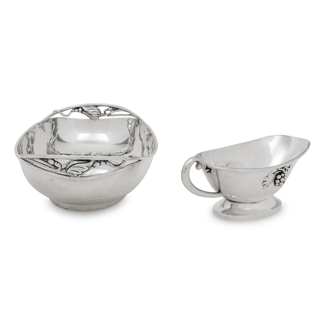 Two Mexican Silver Table Articles - 2