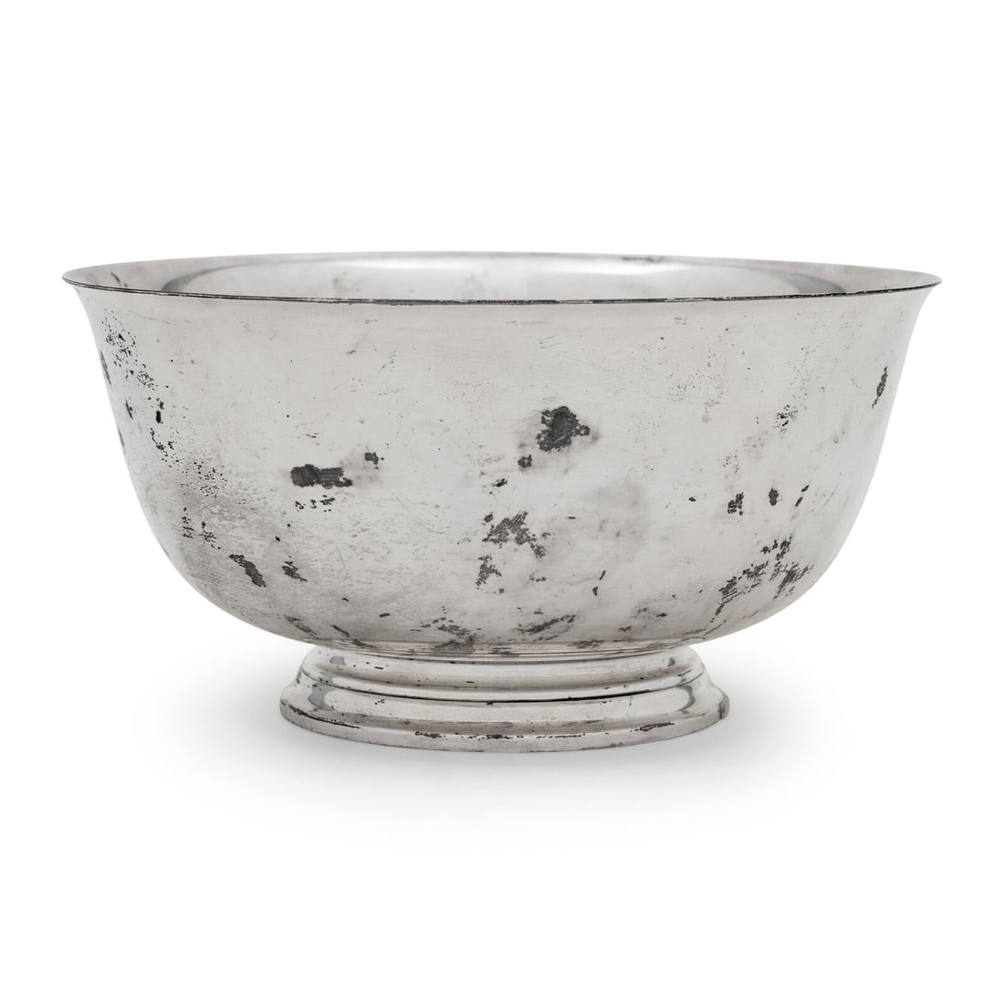 A Tiffany and Co. Silver Revere Bowl: A Tiffany and Co. Silver Revere Bowl New York, NY, 20th Century marked 'Sterling' to underside 17 ozt 9 dwt Height 4 1/4 x diameter 8 1/2 inches. Property from the Collection of Dr. Kira and Mr. Neil 