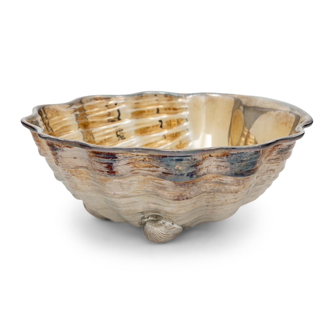 A Tiffany and Co.-Retailed Silver Shell-Form Dish (1 of 3)