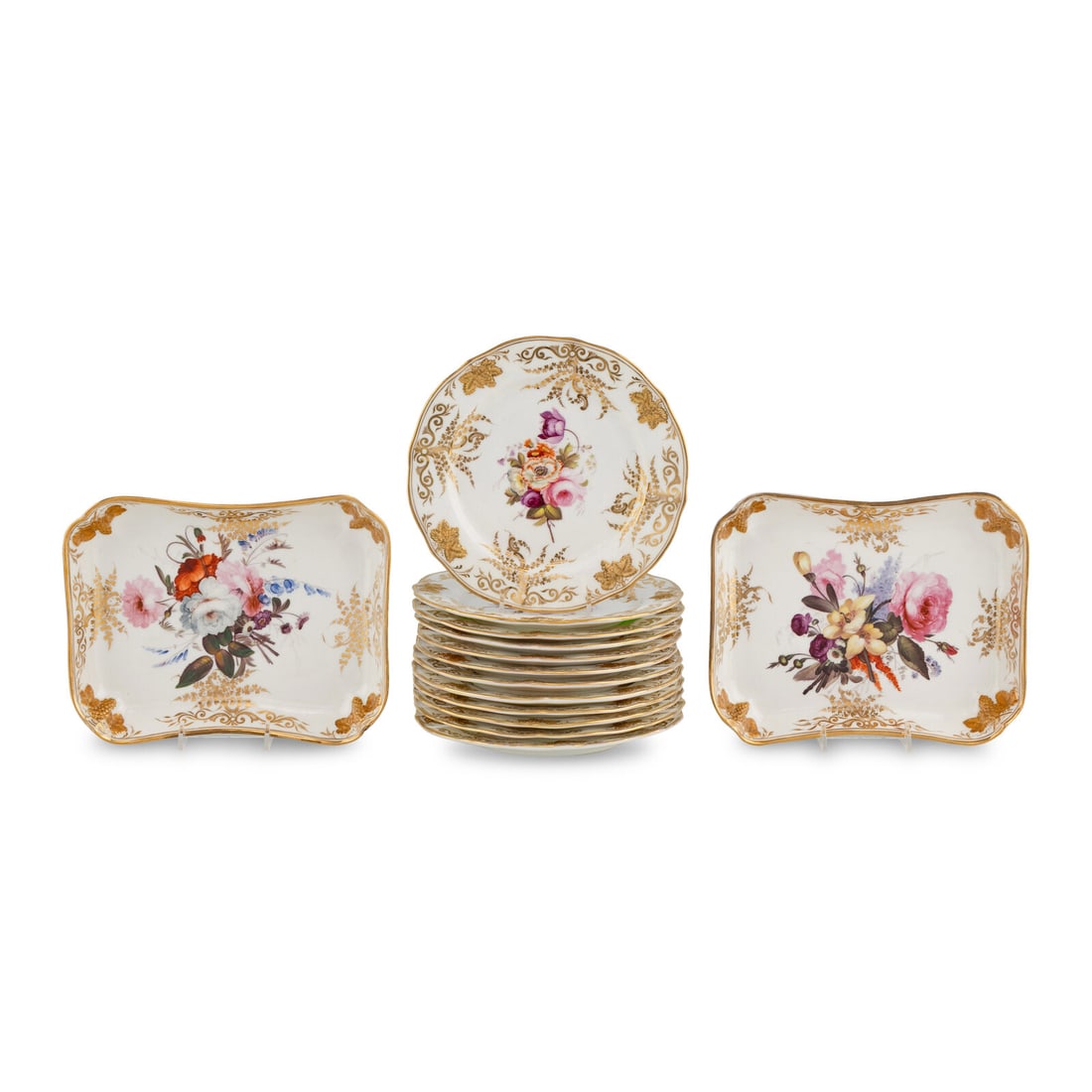 A Coalport Porcelain Dessert Service (1 of 4)